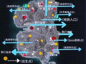 和平精英山谷地图补给箱详解：特训补给箱位置全攻略