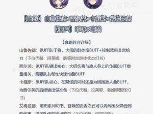 幻书启世录山海经深度解析：招摇阵容搭配策略与推荐