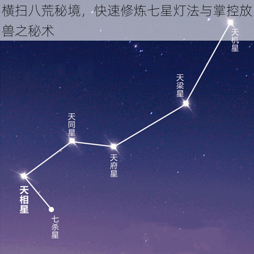 横扫八荒秘境，快速修炼七星灯法与掌控放兽之秘术